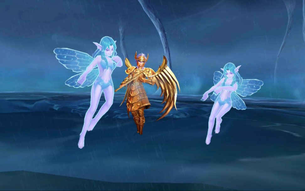 【圣斗士手游】海魔女苏兰特 高清召唤动画&特写!腾讯圣斗士星矢日服!