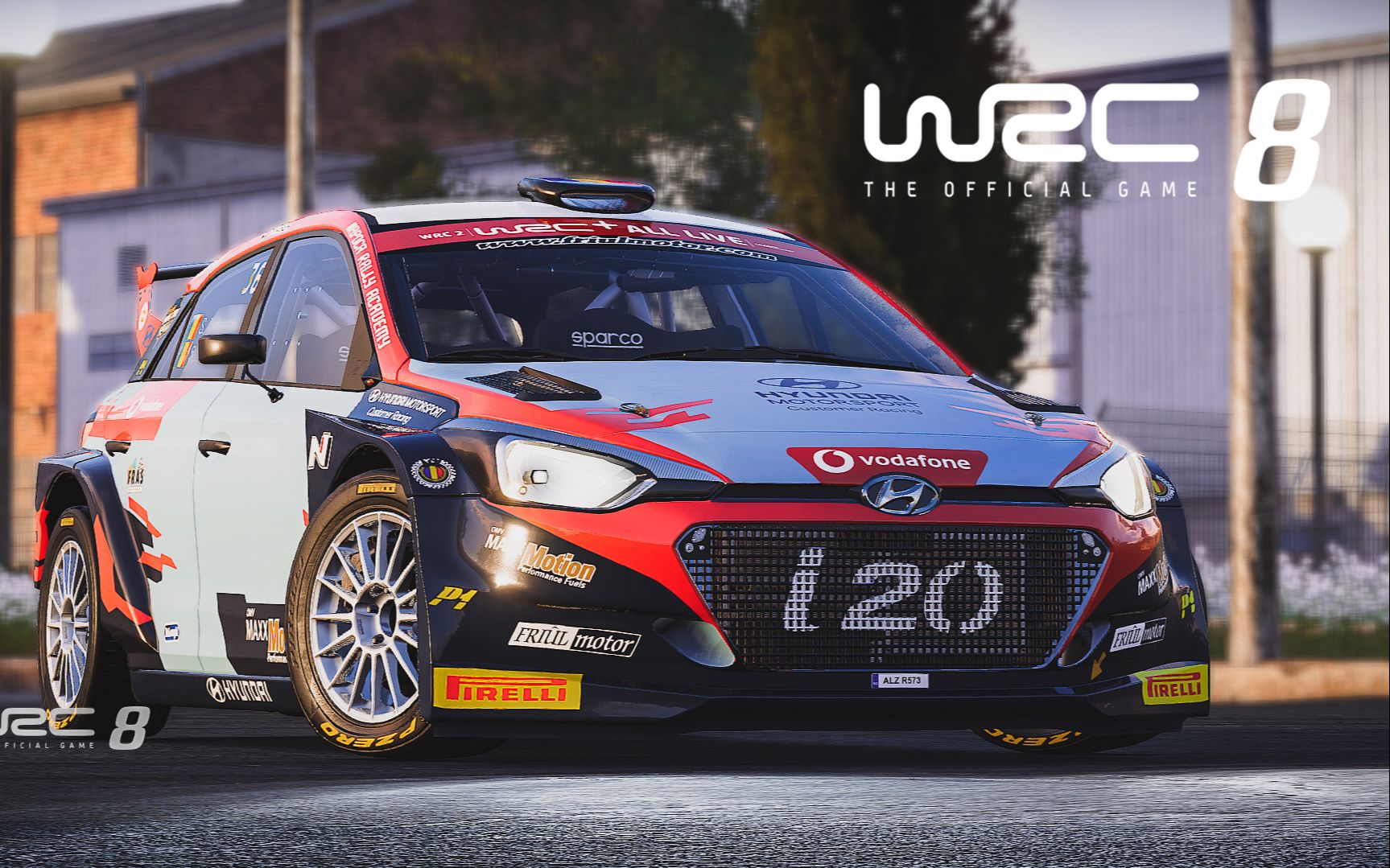 wrc8二组现代i20智利夜间飞驰生涯模式世界汽车拉力锦标赛8