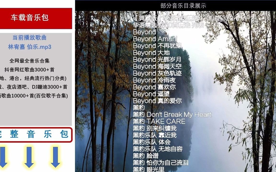 [图]2024-全新车载音乐魅力！1000首流行歌曲百度云资源高速下载