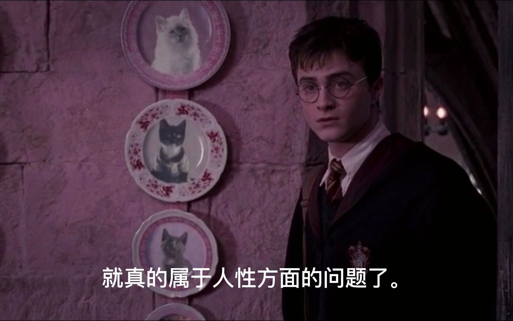 《哈利波特》乌姆里奇用尺子量弗利维身高,对海格却拿出小瓶子