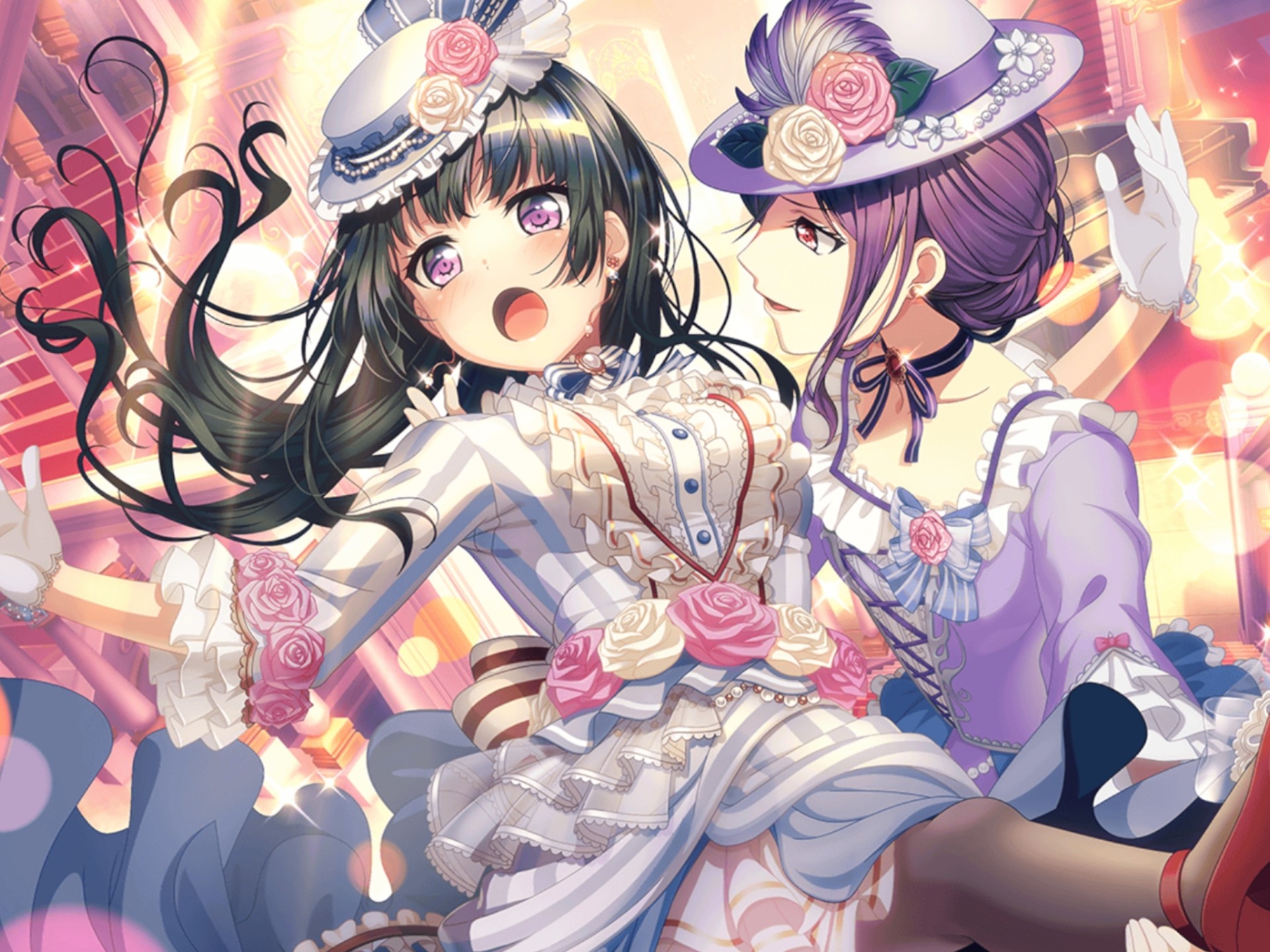 bangdream!梦想协奏曲,免费10连抽到四星白金燐子