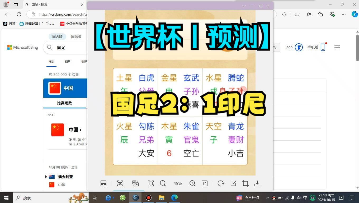 【世界杯丨预测】国足2:1印尼哔哩哔哩bilibili