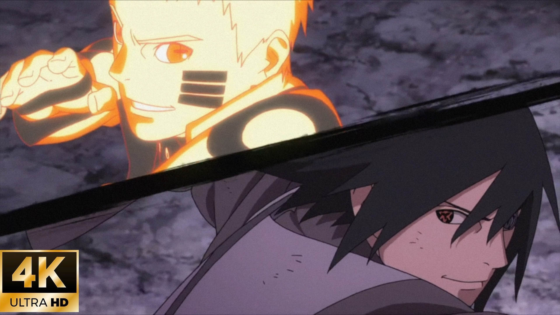 鸣人佐助vs大筒木桃矢!反复揉虐! 处处致敬! 威装须佐再现! 国人作画!