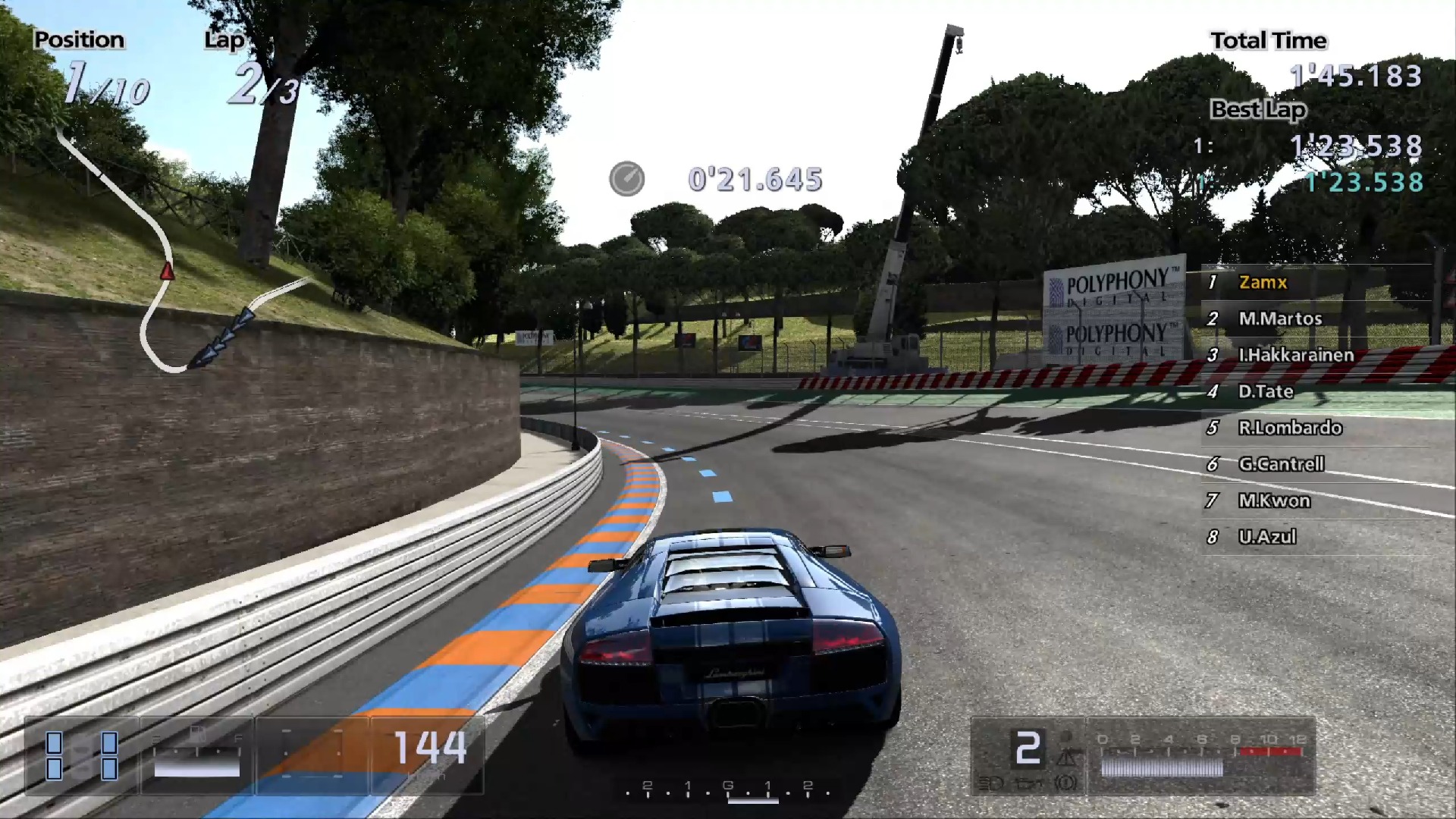 gt赛车5 意大利车嘉年华 兰博基尼 蝙蝠 lp 640