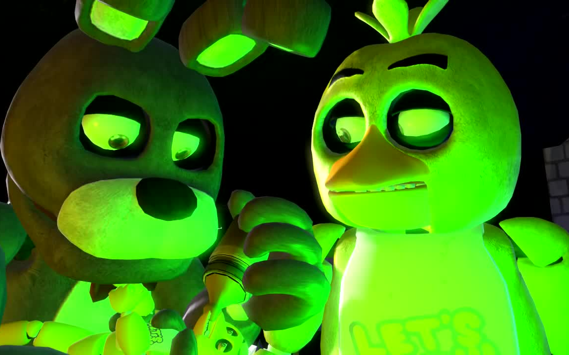 sfmfnaf邦尼奇卡当父母p10完结丨内置字幕