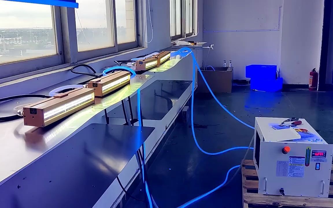 丝网印刷uv油墨led固化灯低温水冷紫外线uv光固化 25000mj/cm2