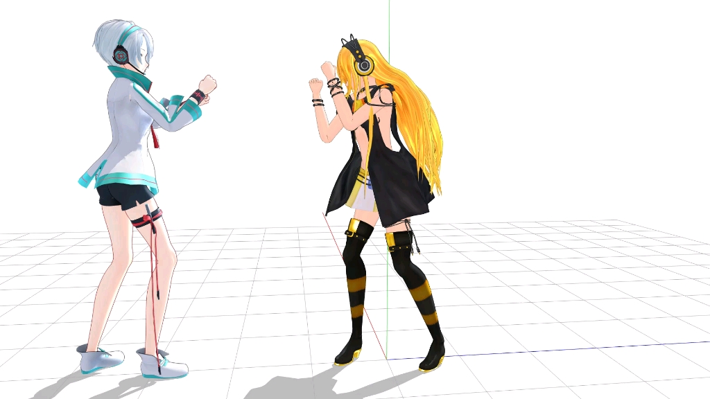 mmd水视频:两段格斗哔哩哔哩bilibili