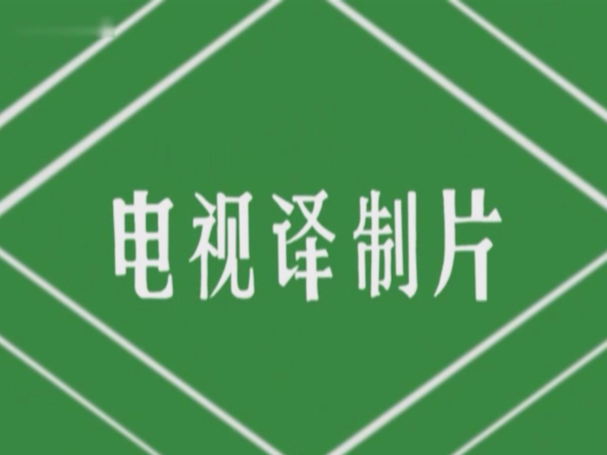 [图]难忘80年代央视最开放时期的电视译制片时代