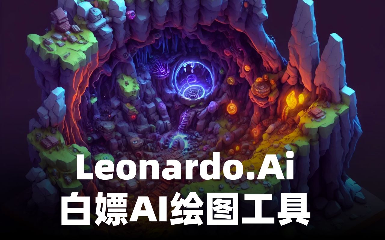 白嫖AI绘图Leonardo每天可免费生成30~50张左右图片哔哩哔哩bilibili