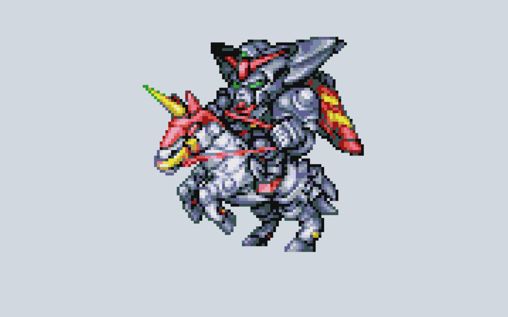 《超级机器人大战a》动画:尊者高达(风云)