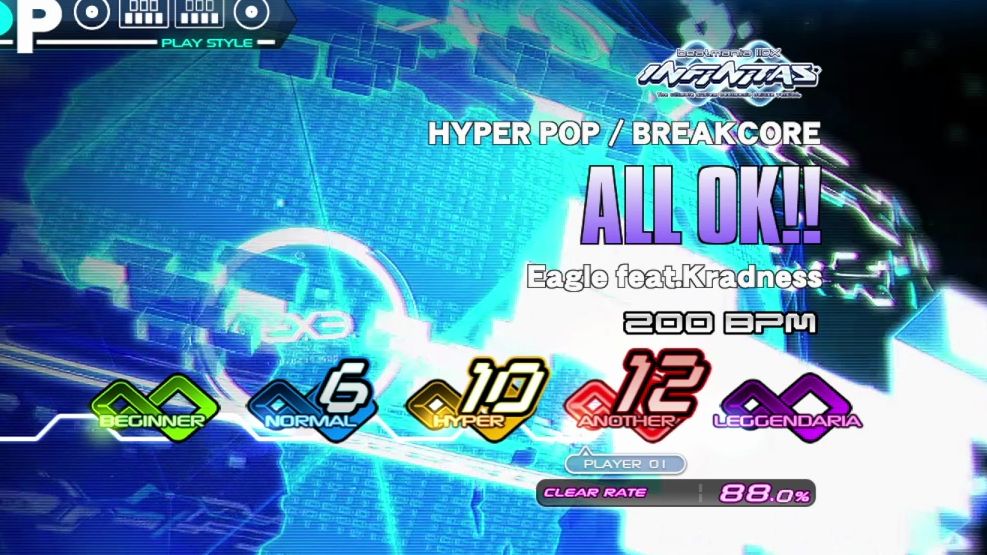 spa 正轨 exhc aa 【手元付】 beatmania iidx infinitas