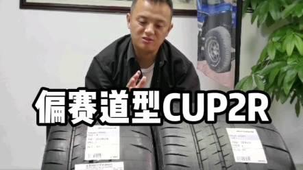 米其林cup2r,偏赛道型,半热熔轮胎哔哩哔哩bilibili