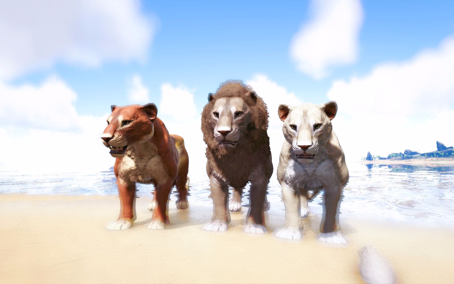 方舟怪物世界06:驯服三只狮子