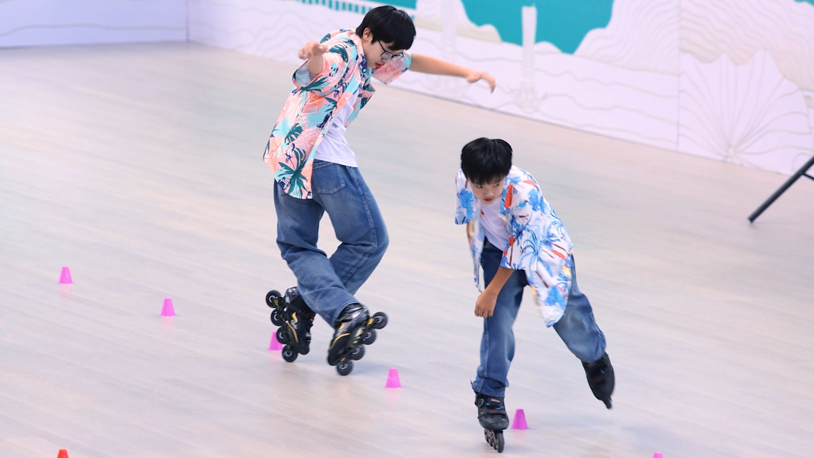 no.27 朱奕帆,尚光辉 2024全国自由式轮滑锦标赛 双人花式绕桩决赛