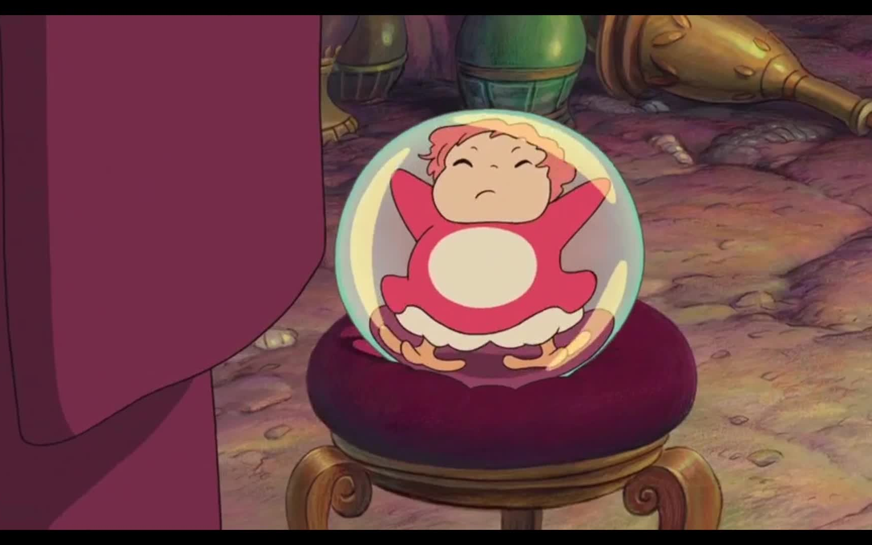 我才不是波路米赫鲁殿,我是波妞,波妞变身