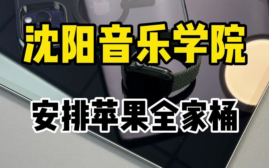 来自沈阳音乐学校的学生,给他安排一套苹果全家桶配件#手机贴膜 #苹果全家桶 #配件哔哩哔哩bilibili