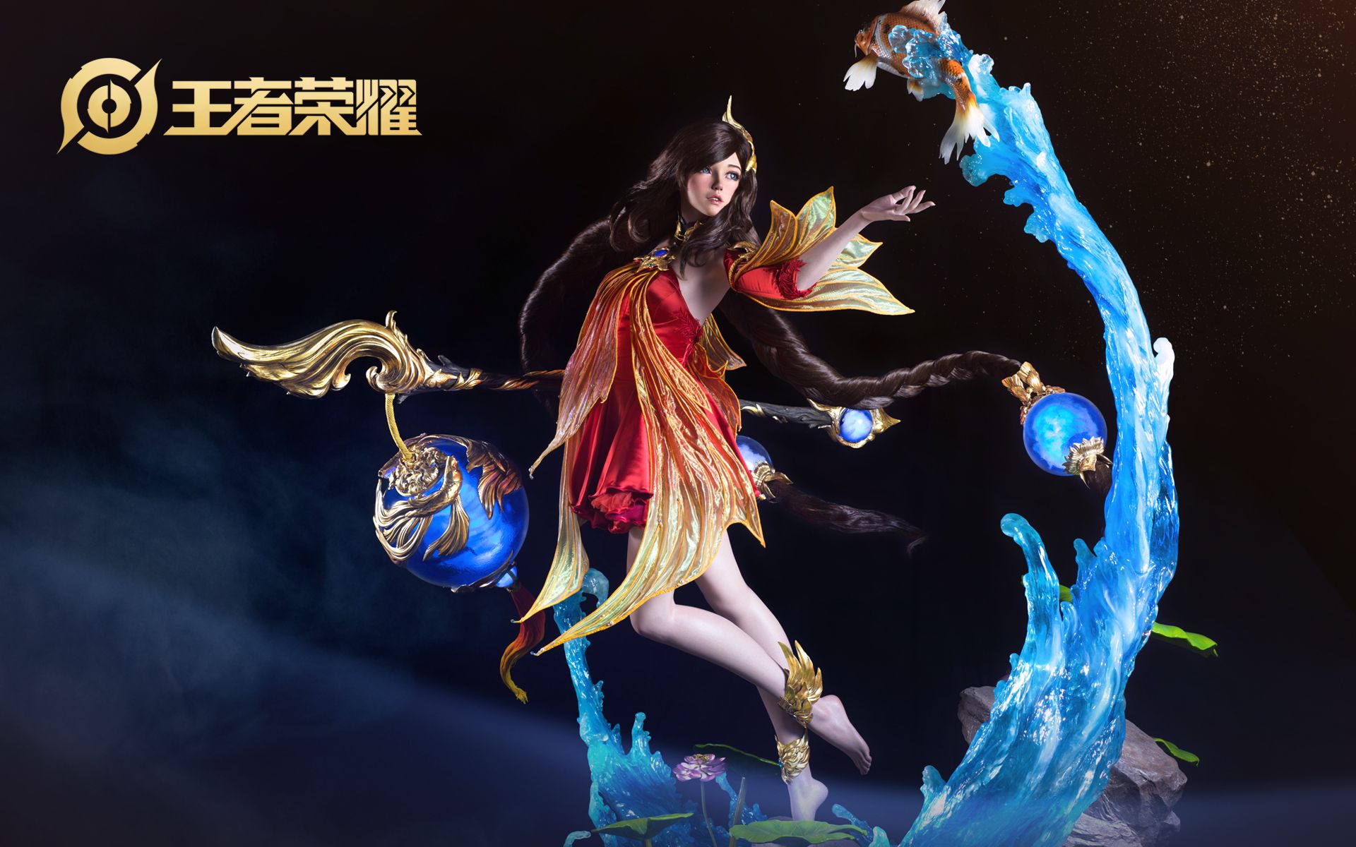 王者荣耀:大乔和伽罗满满的cp感,是命中注定的吗?