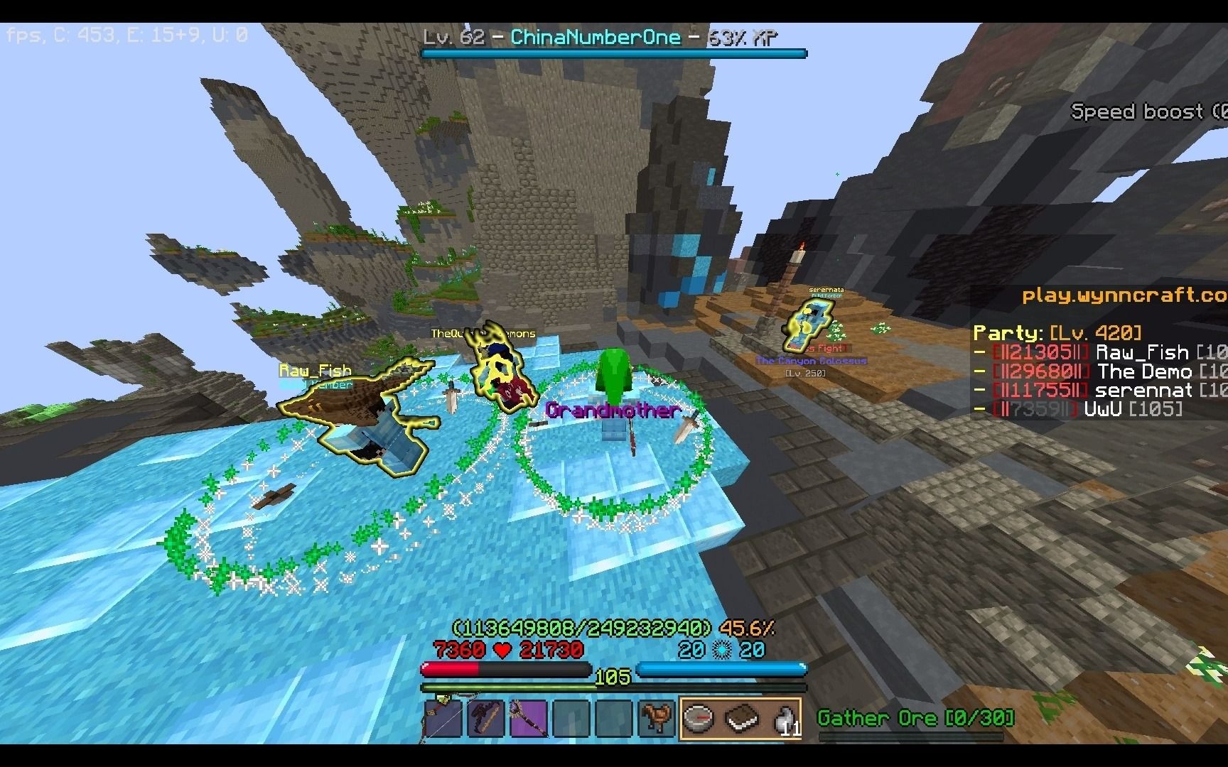 Wynncraft TCC Boss战速通1分14秒世界纪录 [补档/1.20.1版本] 视频下载 Video Downloader