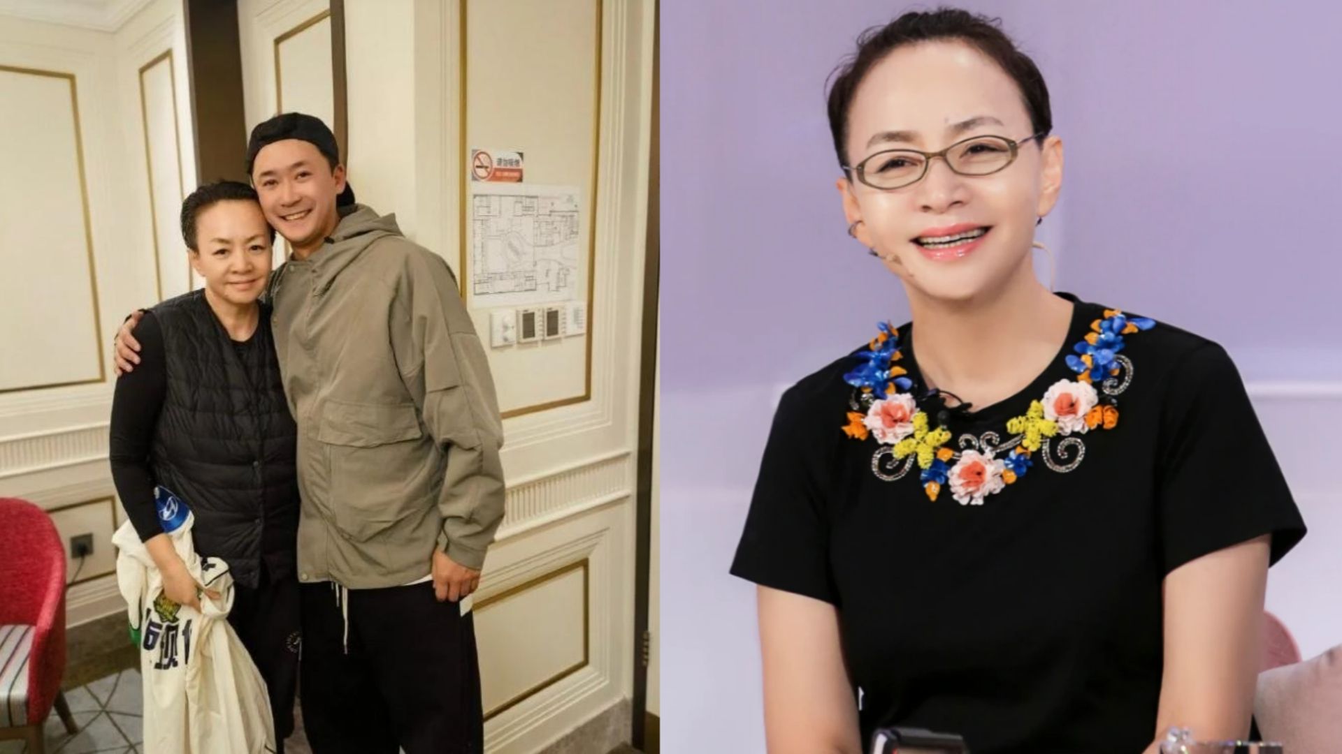 63岁宋丹丹近况曝光,与男友人聚会脸色憔悴,发际线后移老一圈