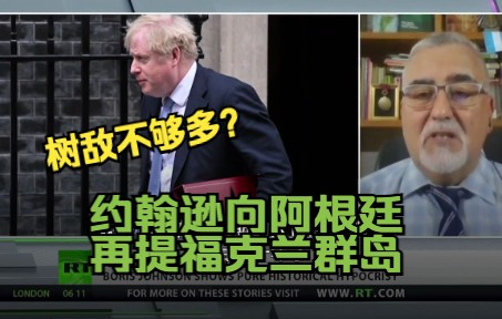 英首相约翰逊再提福克兰群岛的英国属性哔哩哔哩bilibili