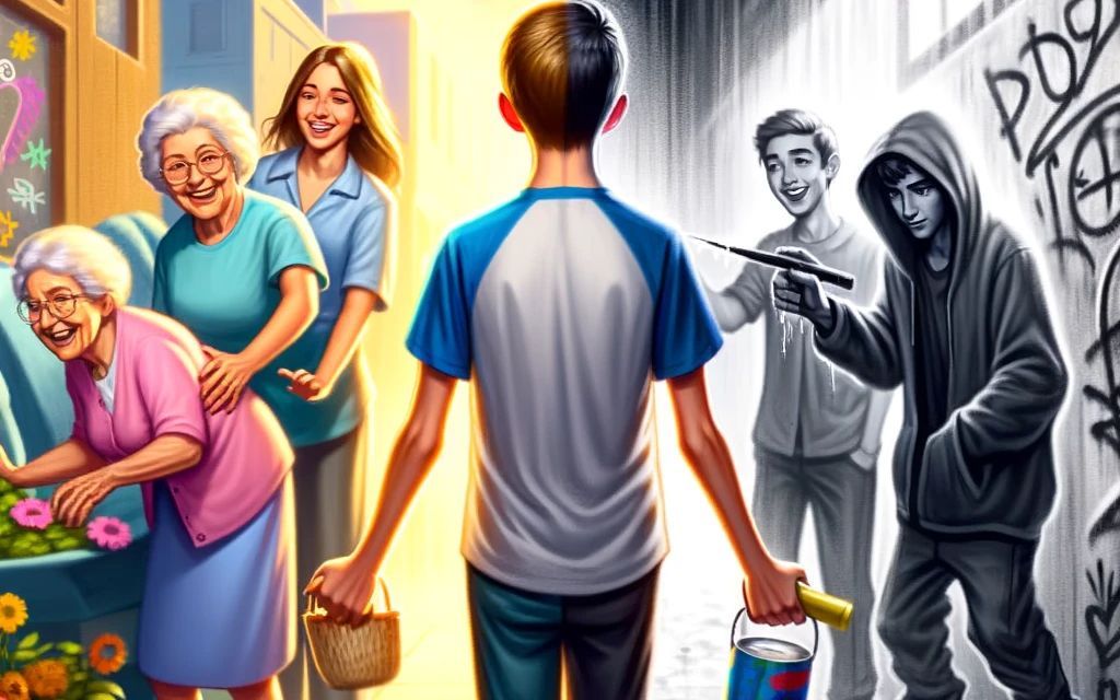 chatgpt理解的好人和坏人的一生