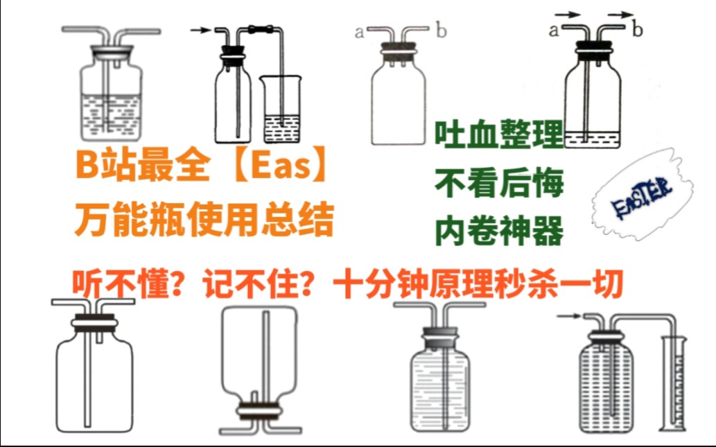 【不看后悔】万能瓶使用大全.听不懂?记不住?十分钟原理从本质上秒杀.哔哩哔哩bilibili