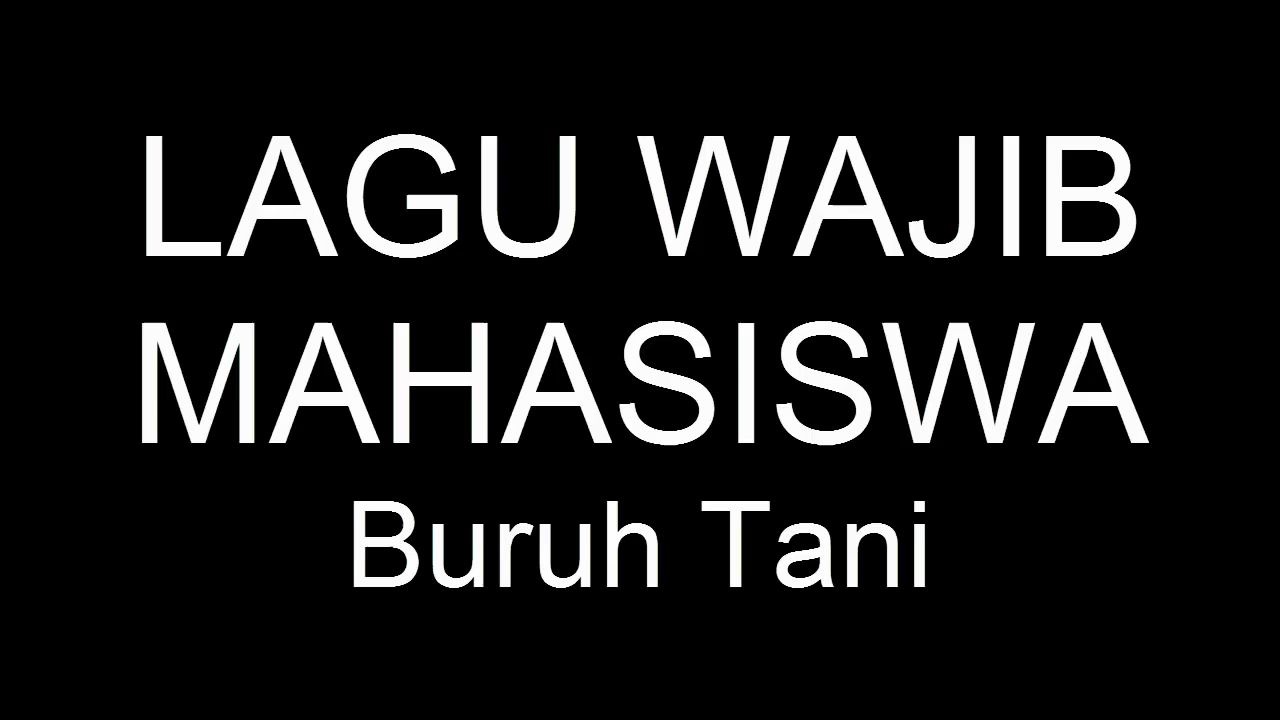 [图]【印尼红歌】《工农学之歌》（Buruh Tani Mahasiswa）