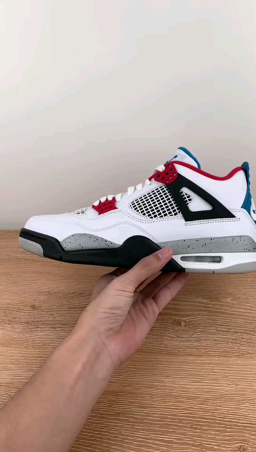 超级好看滴鸳鸯蓝红aj4