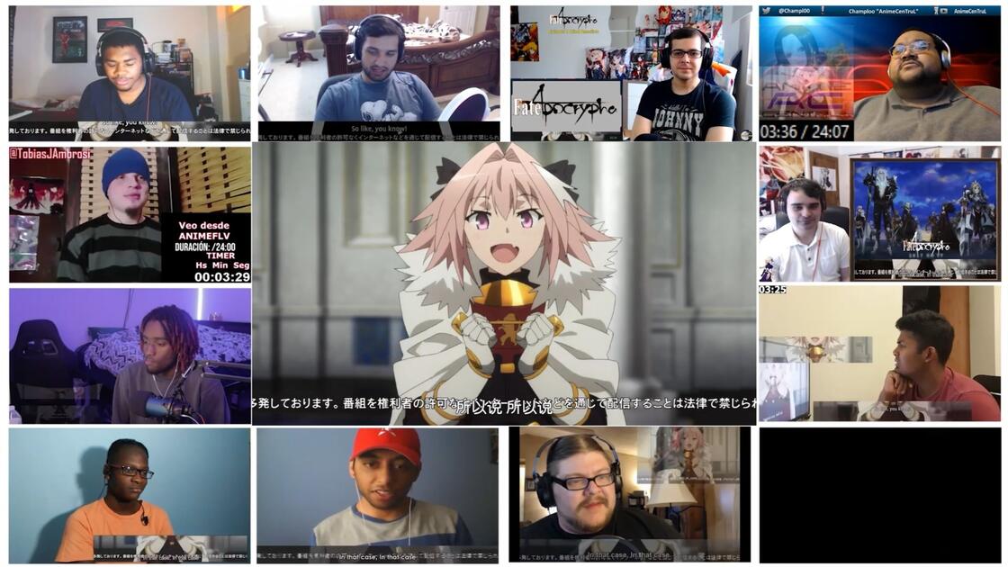 老外看【Fate/Apocrypha】第二话_哔哩哔哩_bilibili