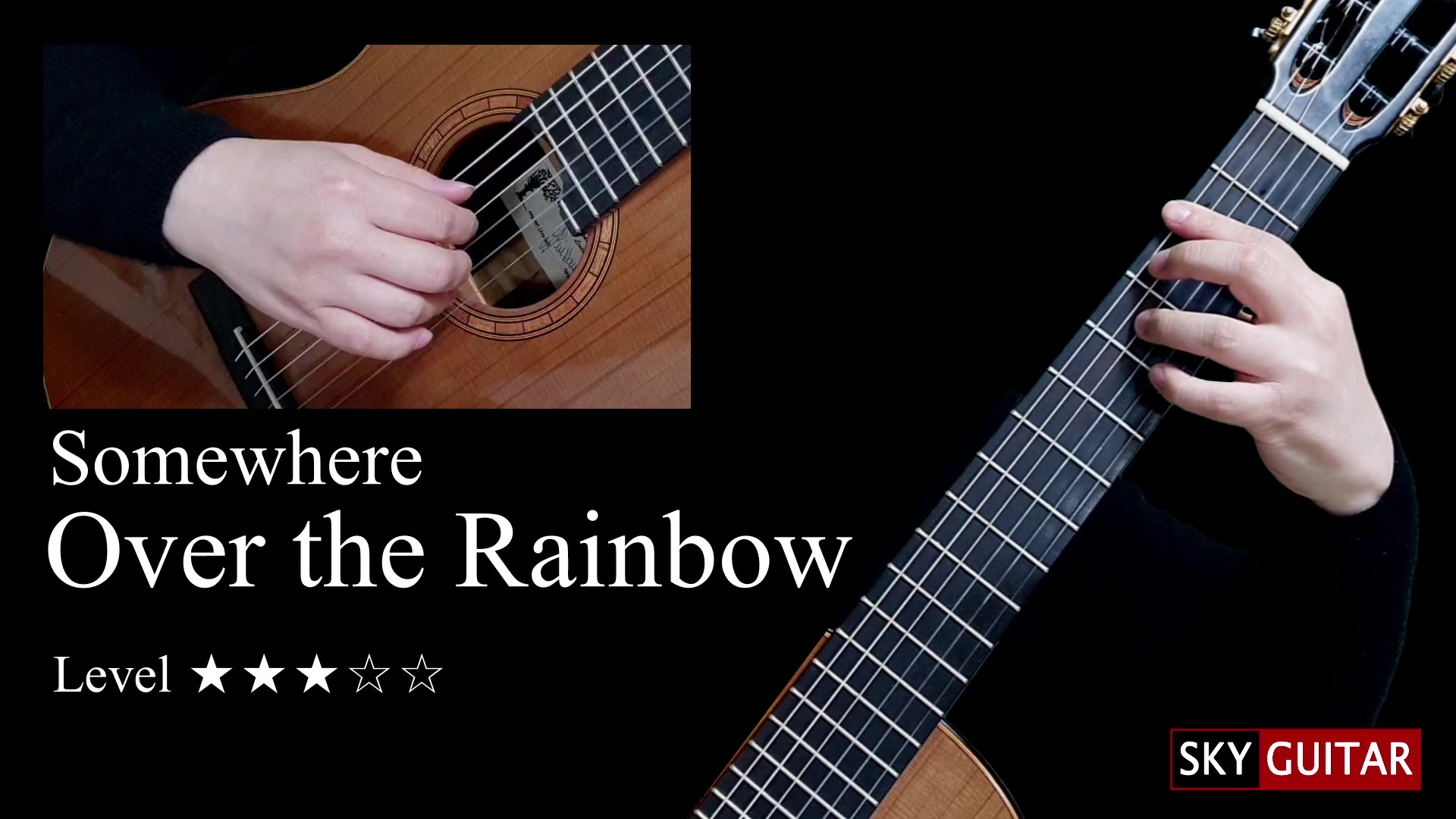 【吉他谱】睡前听儿歌 Somewhere Over the Rainbow 彩虹之上哔哩哔哩bilibili