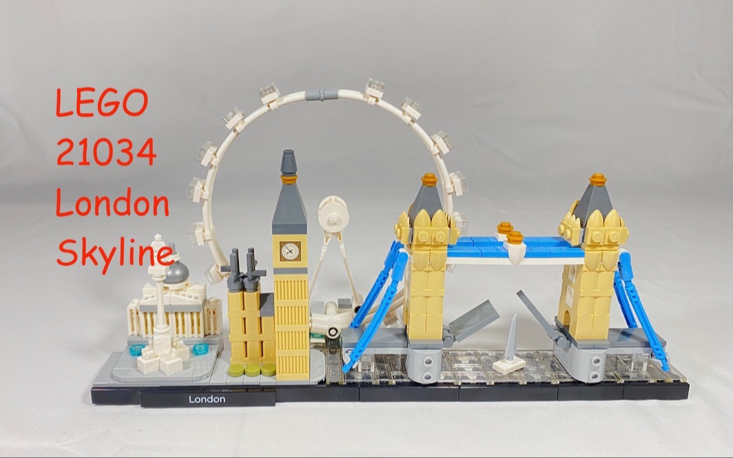 掰不圆的伦敦眼乐高建筑伦敦天际线lego21034architecturelondonsky