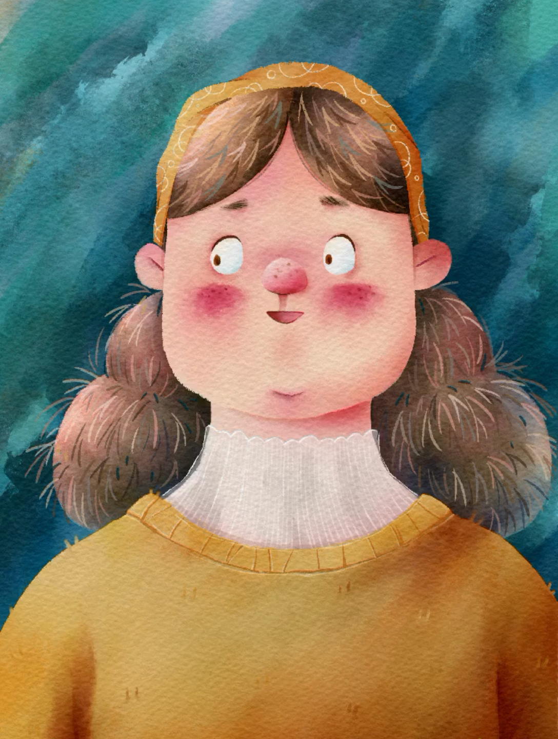 【procreate】人物练习 炸毛毛