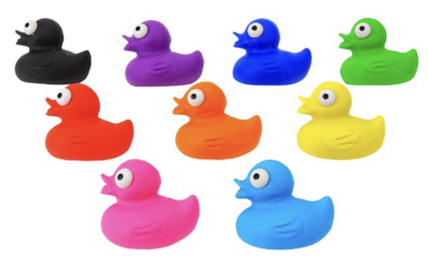 用彩色粘土制作彩虹鸭 儿童手工玩具