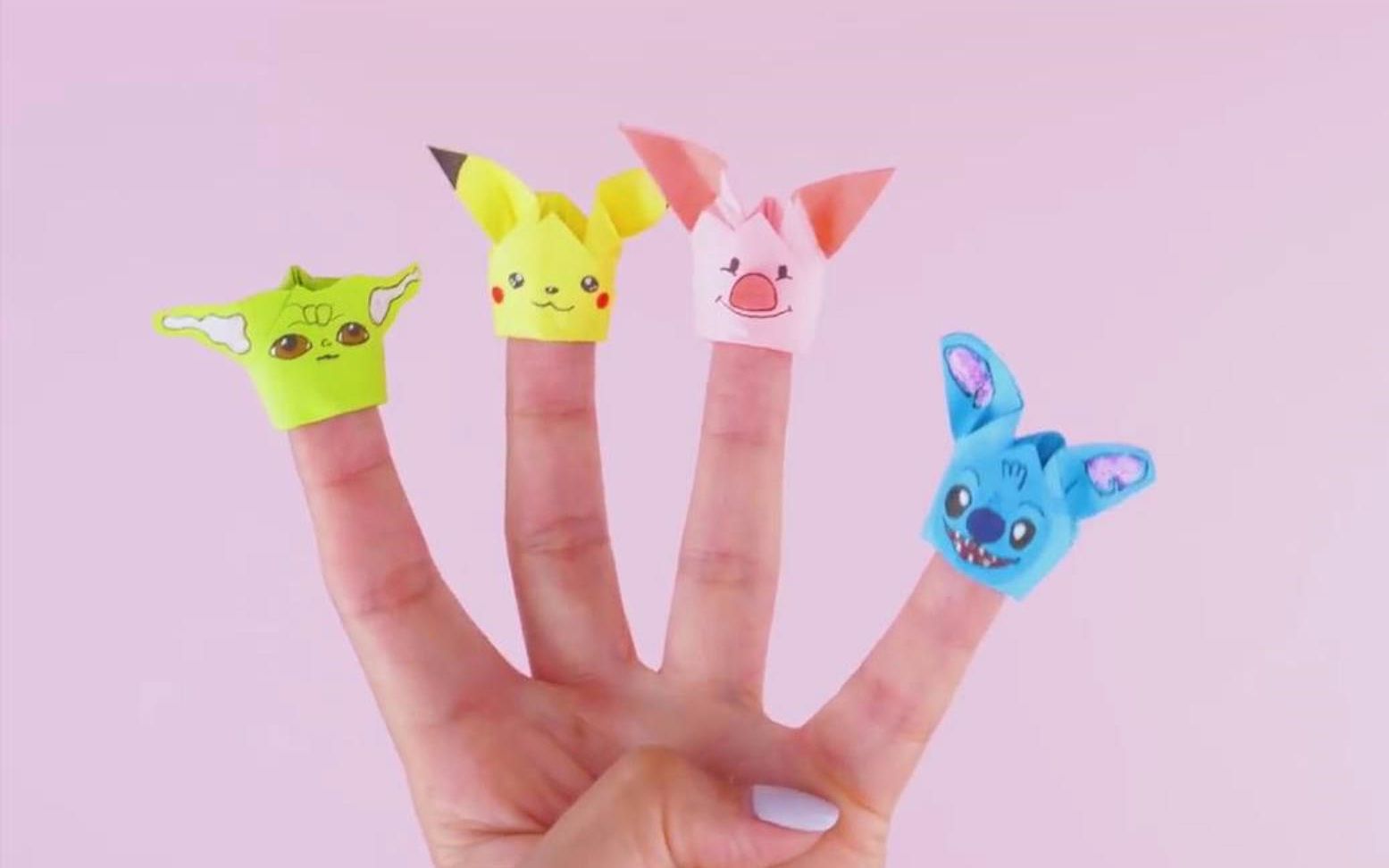 亲子手工教学指套娃娃的折叠方法孩子们见了都喜欢