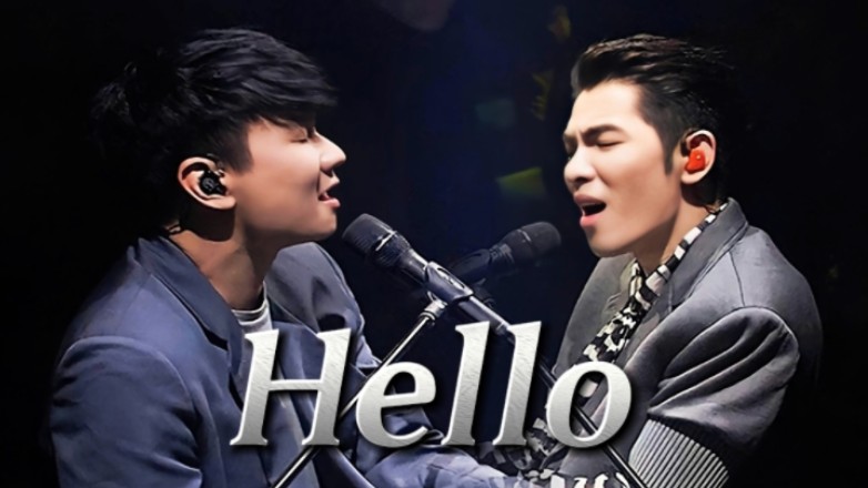 【30323236373730】林俊杰&萧敬腾《hello》 live