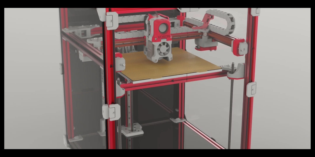 vorontrident沃龍三叉戟3d打印機配色方案