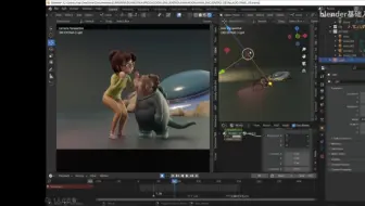 Descargar video: （国语）blender基础入门卡通动画全流程制作教程