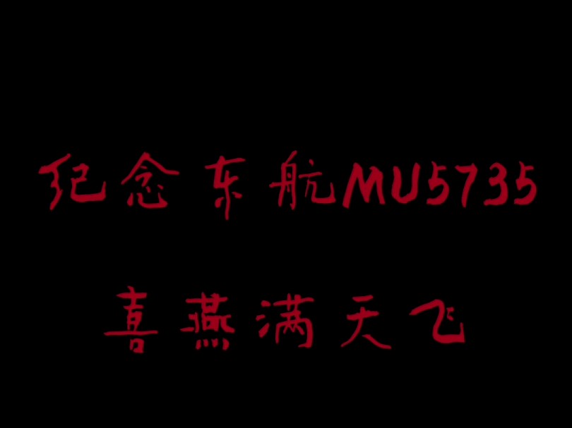 在北京大兴机场看到了一架云南公司的小燕子,纪念MU5735哔哩哔哩bilibili