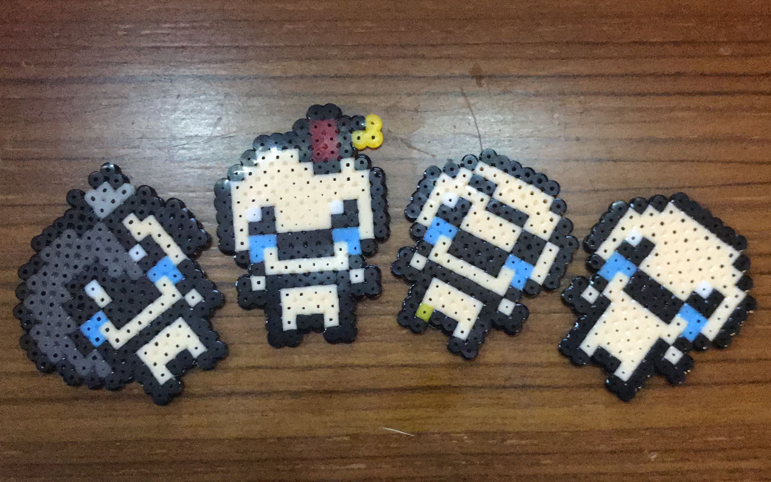 【以撒拼豆】2,四个人物