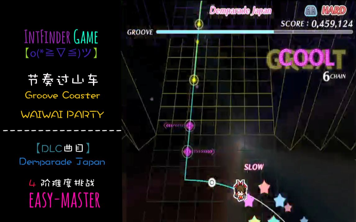 【NS|音游】【GROOVE COASTER | WAIWAI PARTY】【DLC曲目 | DEMPARADE JAPAN】哔哩哔哩bilibili