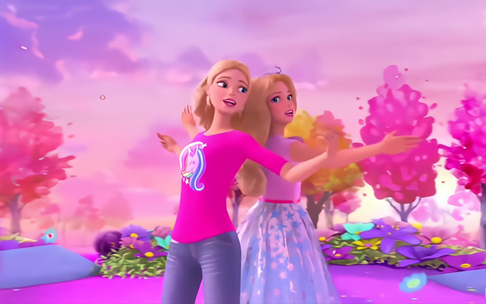 [图]Life In Color 生活充满色彩 英文版 Barbie Princess Adventure 芭比之公主大冒险（芭比公主历险记）自制歌词