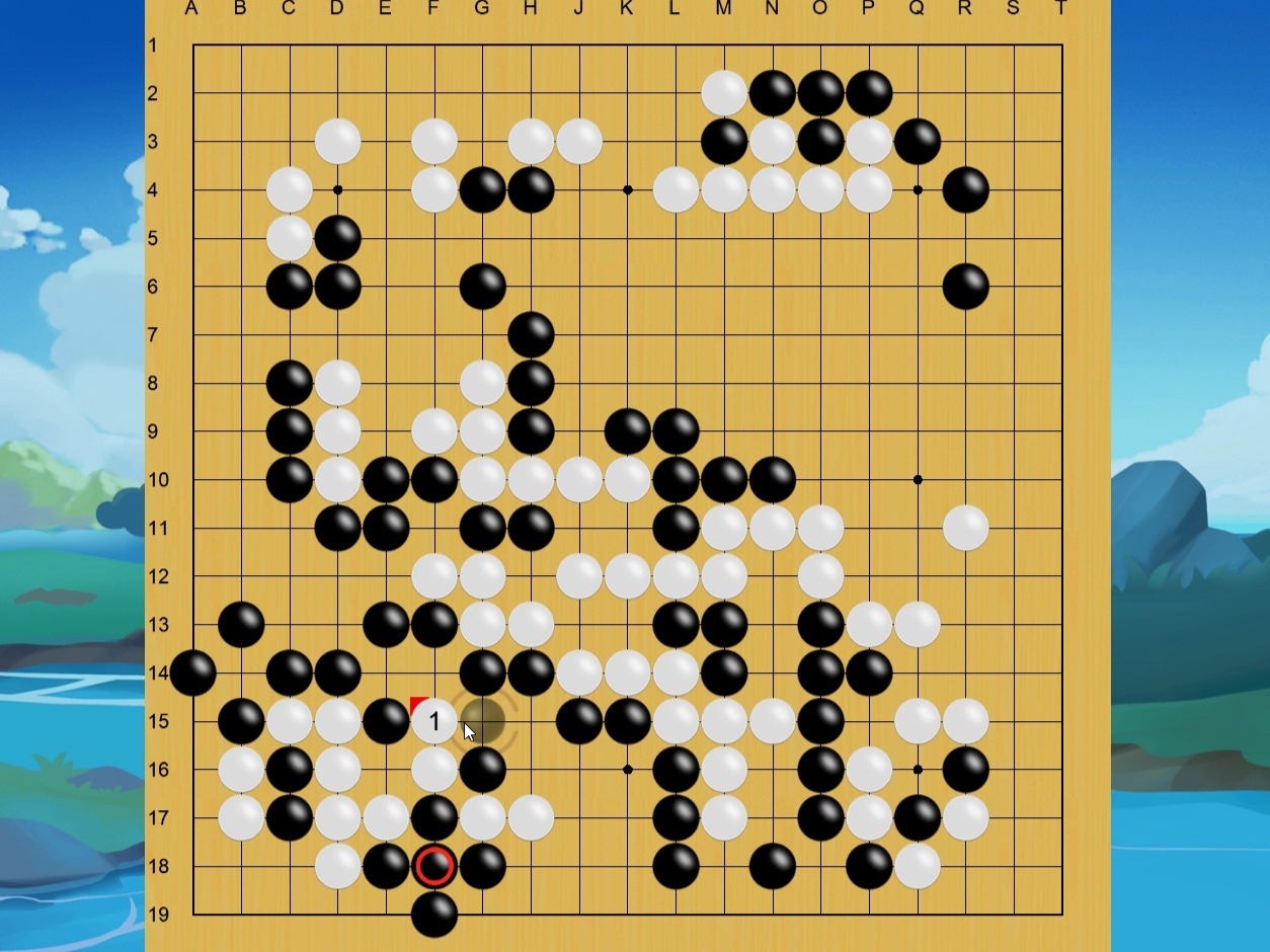 使对方无功而返 李老师少儿围棋精彩瞬间