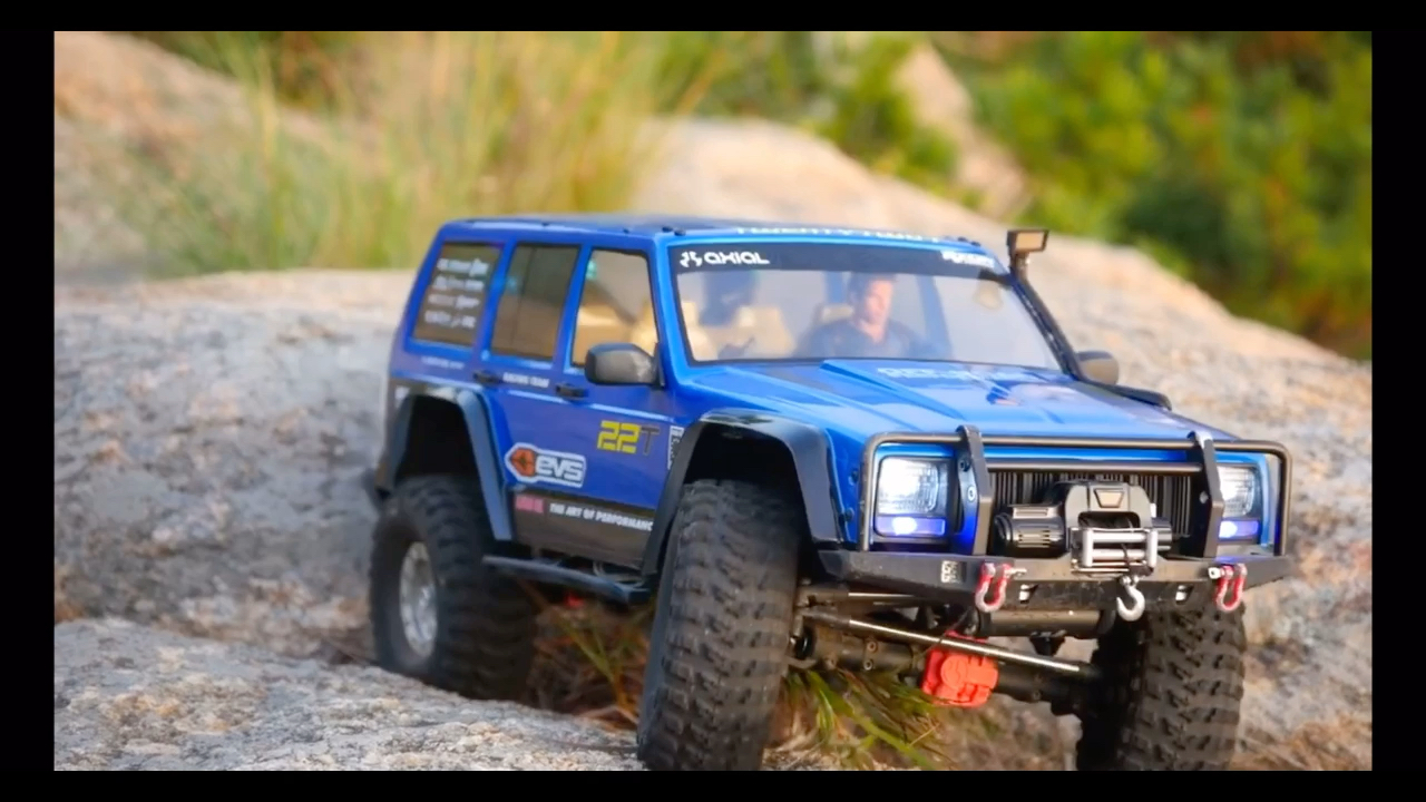 rcaxial90046切诺基攀爬车岩石攀爬