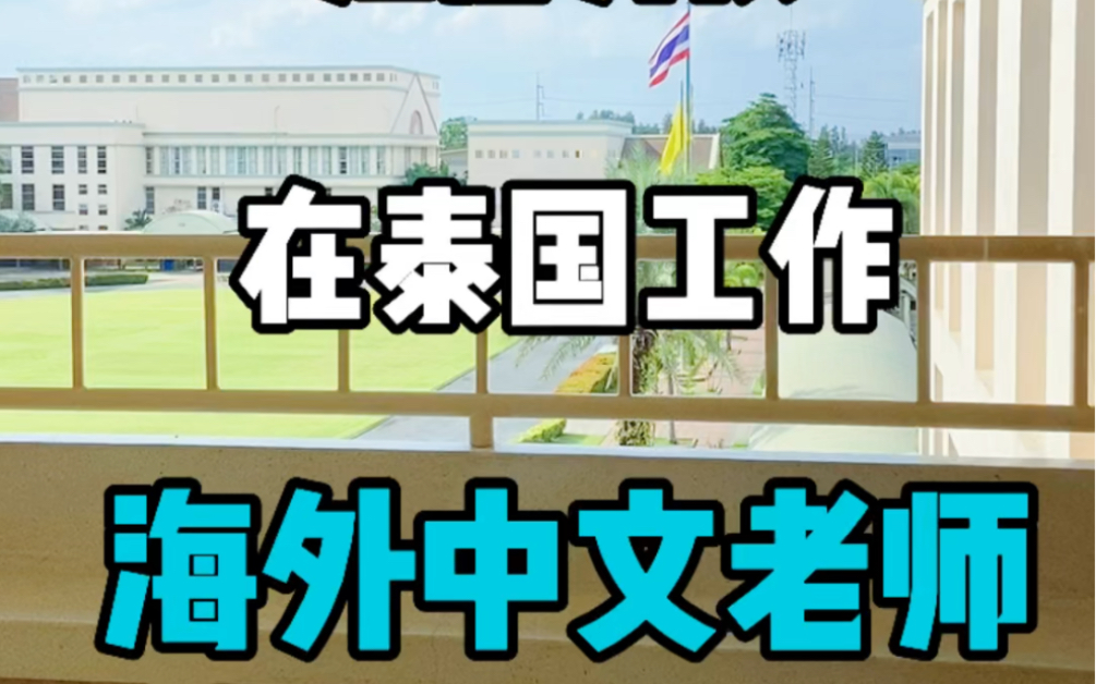 去泰国教中文是什么体验?独居男孩在泰国工作日常哔哩哔哩bilibili