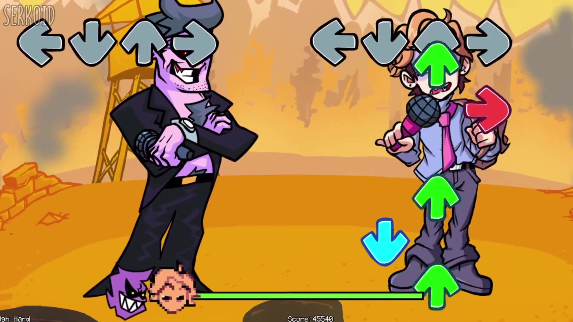 [fnf]ugh 但是先辈vs岳父!_哔哩哔哩_bilibili