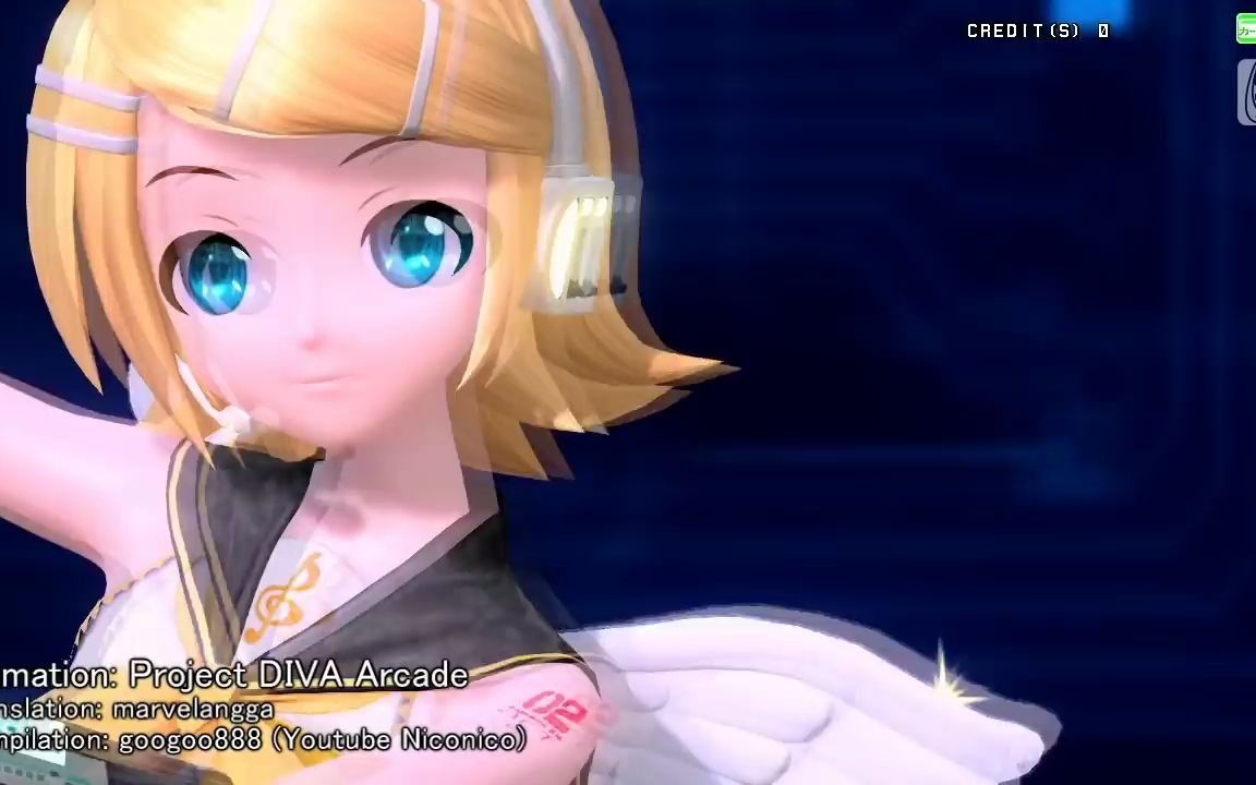 [图]60fps Rin Len Full Electric Angel えれくとりっくえんじぇぅ  Kagamine Rin Len 鏡音リン