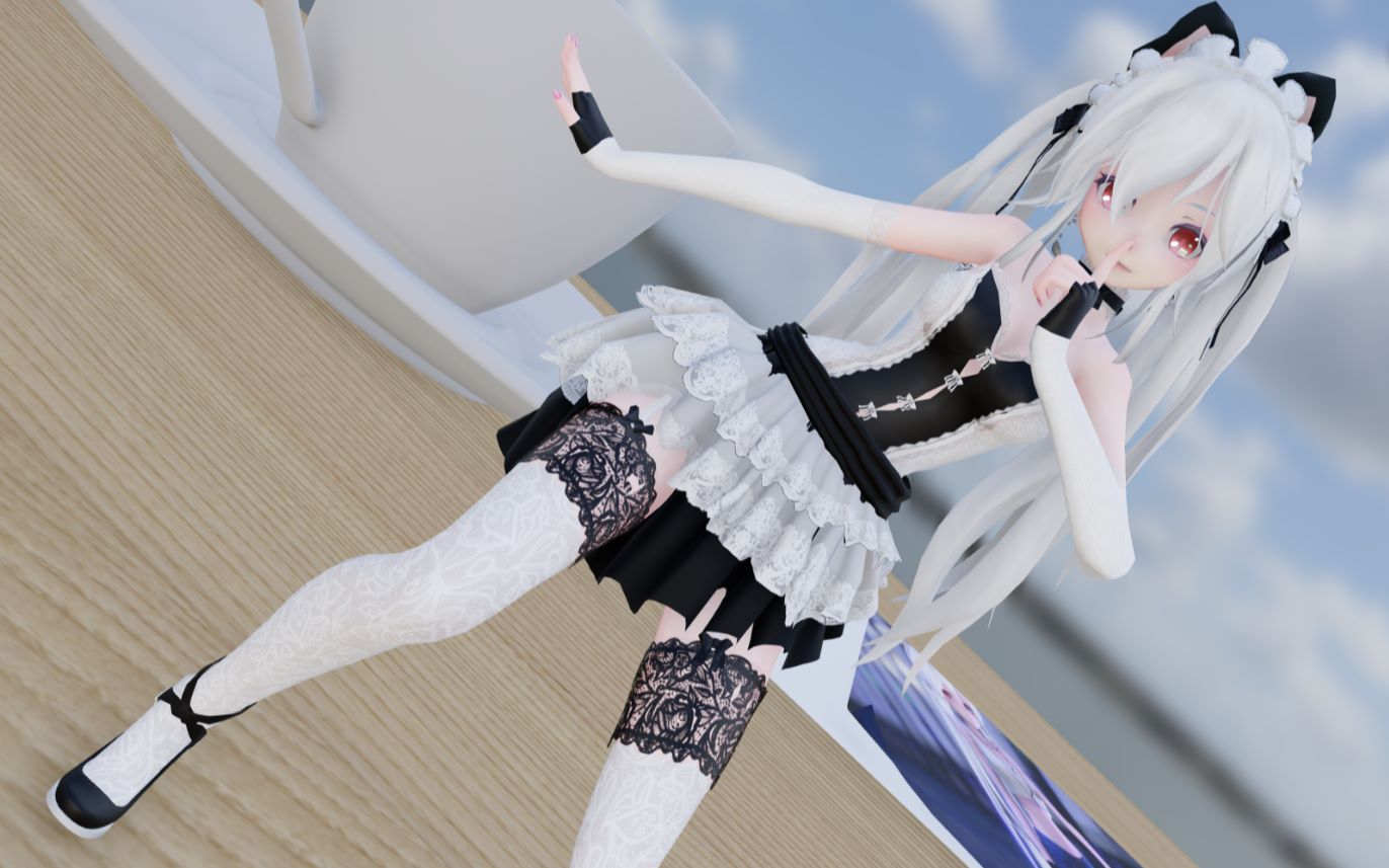 双马尾猫耳弱音腿变粗了你还会喜欢我吗安全裤版