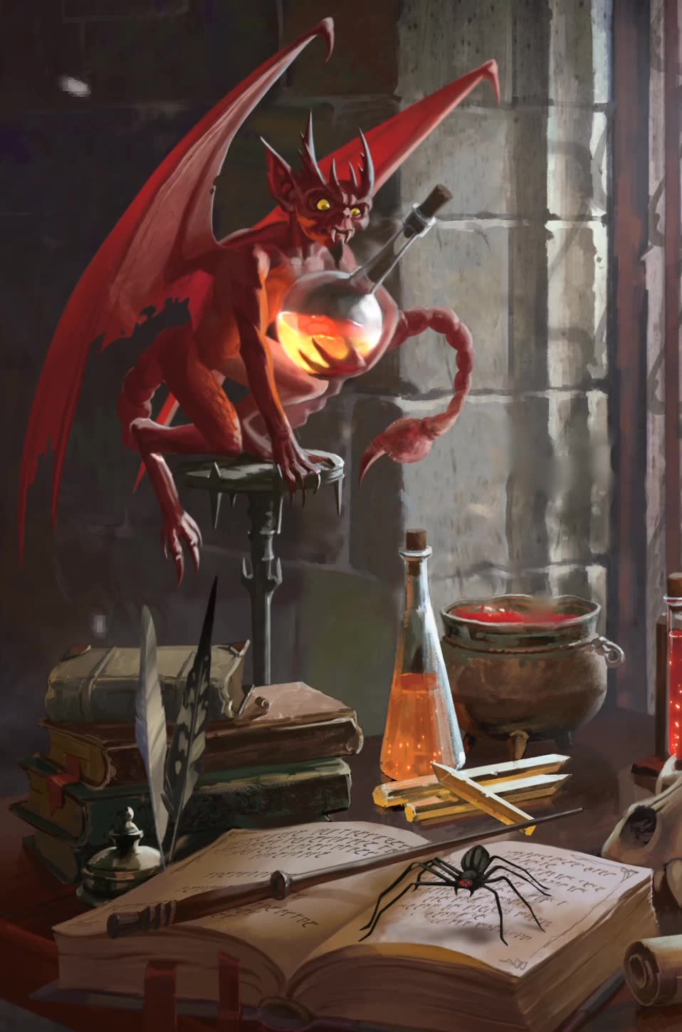 dndbeyond官网注册页面实验室里的小恶魔动态素材