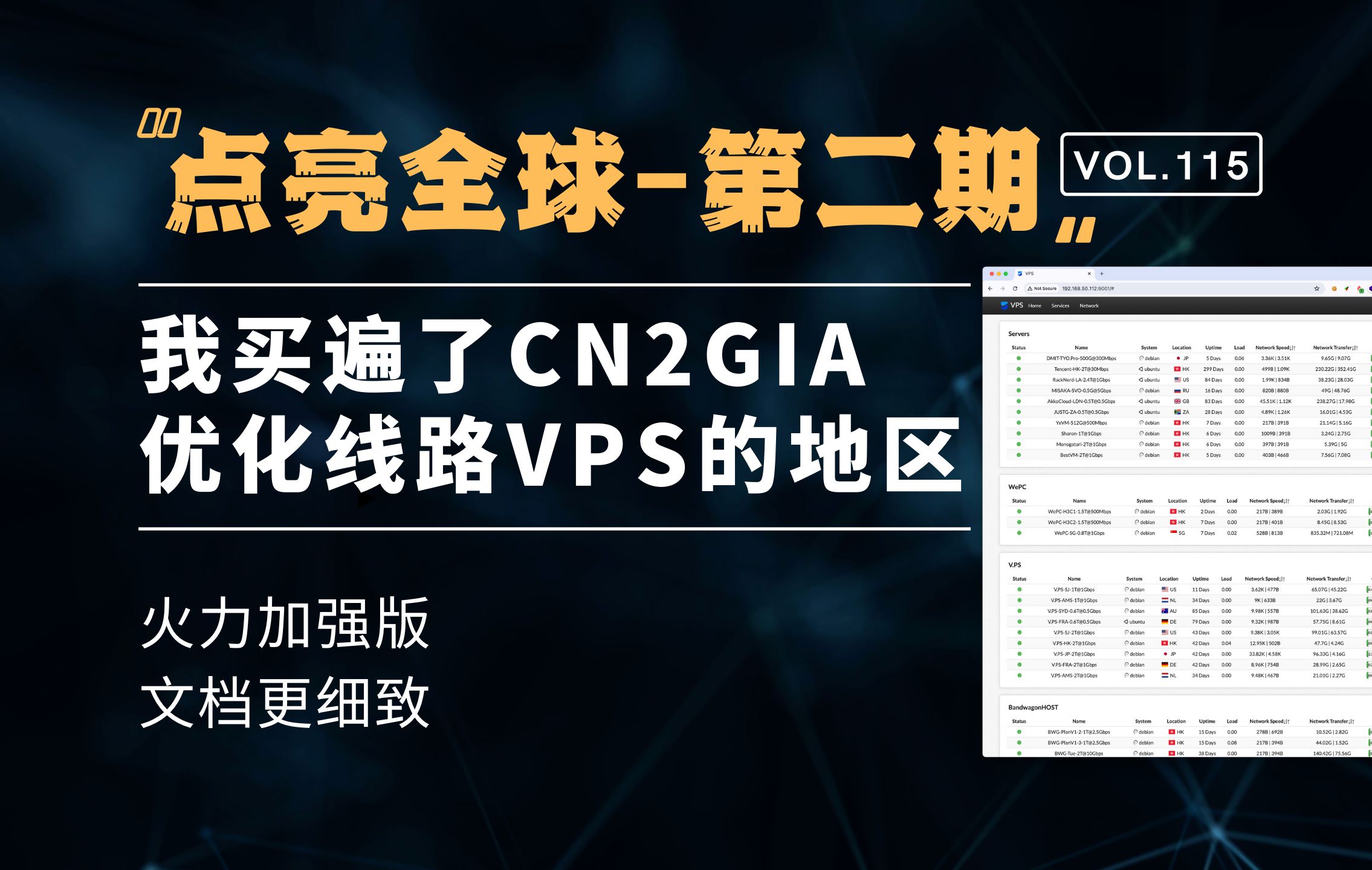 点亮全球第二期,火力加强版!我买遍了具有CN2GIA优化线路VPS的地区.哔哩哔哩bilibili