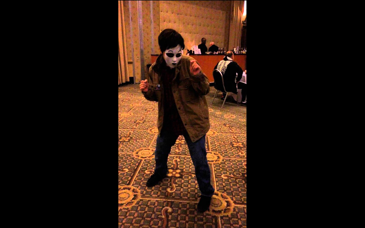 【creepypasta cos】masky尬舞现场 - cha cha slide